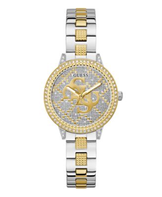 Women's Quartz Two-Tone Stainless Steel Watch 34mm