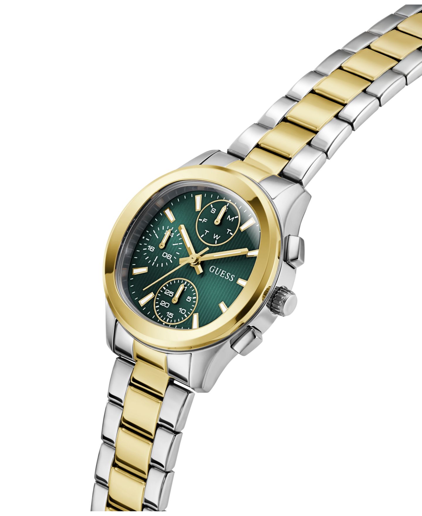 Женские часы GUESS Quartz Two-Tone Stainless Steel 36mm — фото 4