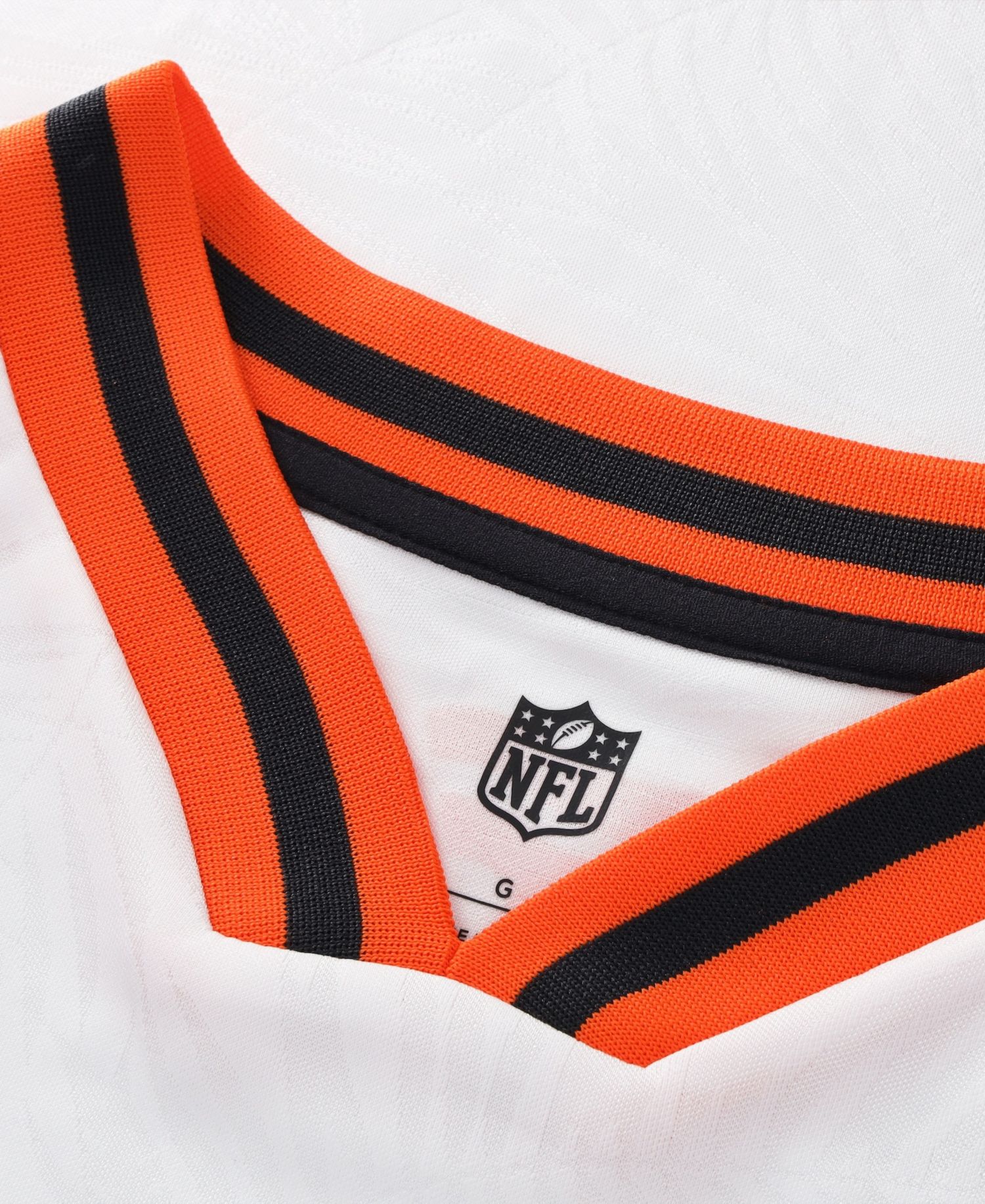 Big Boys and Girls White Cincinnati Bengals Football x Football V-Neck Fan Jersey