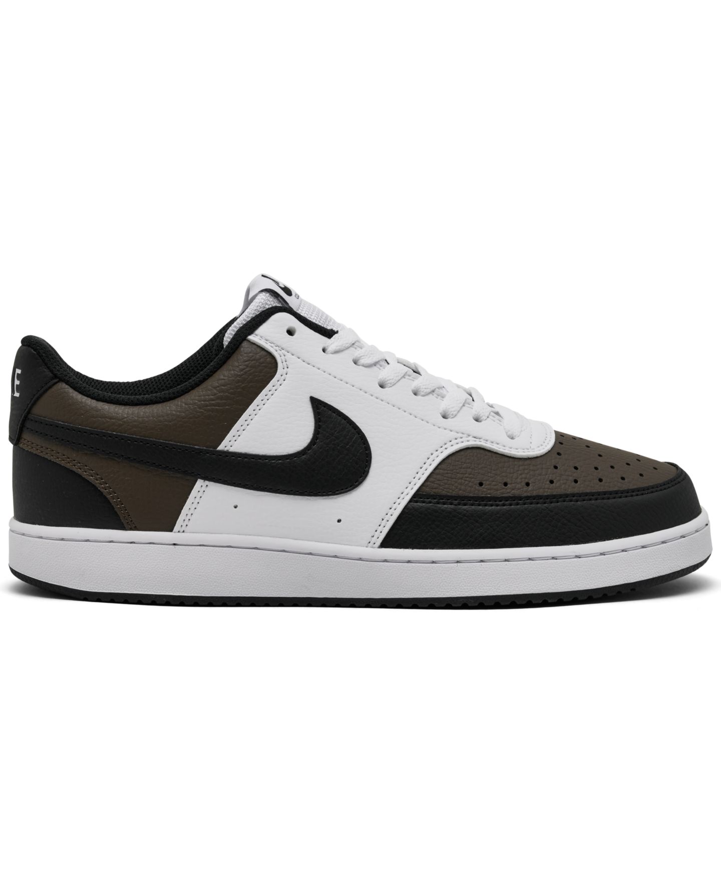Мужские кроссовки Nike Court Vision Low Casual, цвет: Коричневый / Чёрный — фото 3