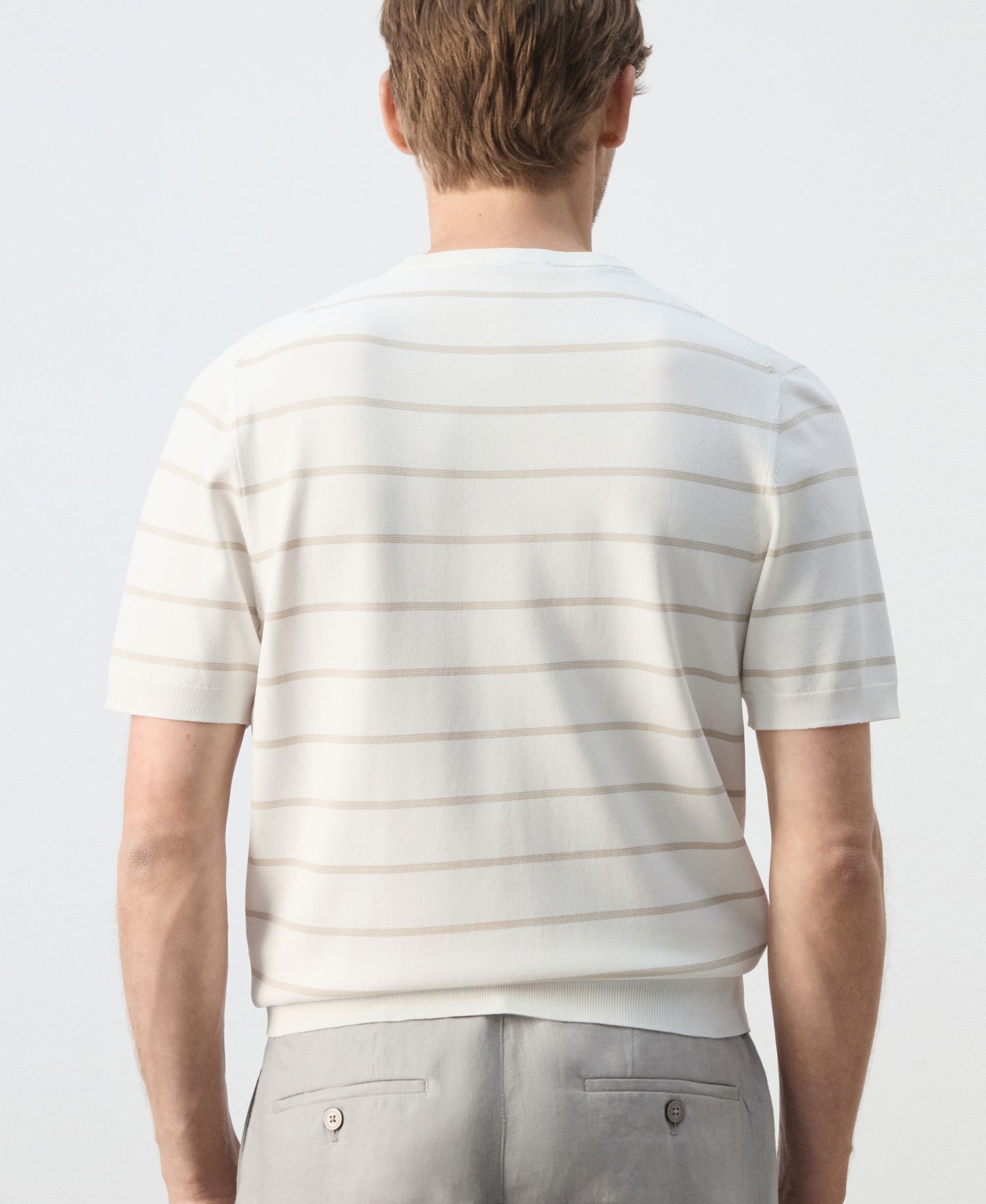 Men's Striped Jersey T-Shirt