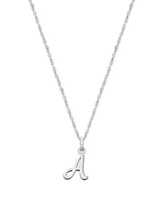 Sterling Silver Initial Necklace