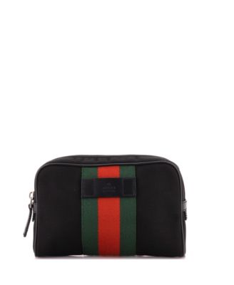 Slim Web Belt Bag Canvas