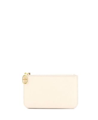 Zipengo Chaine d'Ancre Zip Card Holder Leather
