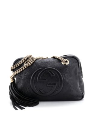 Small Soho Chain Zip Shoulder Bag Leather