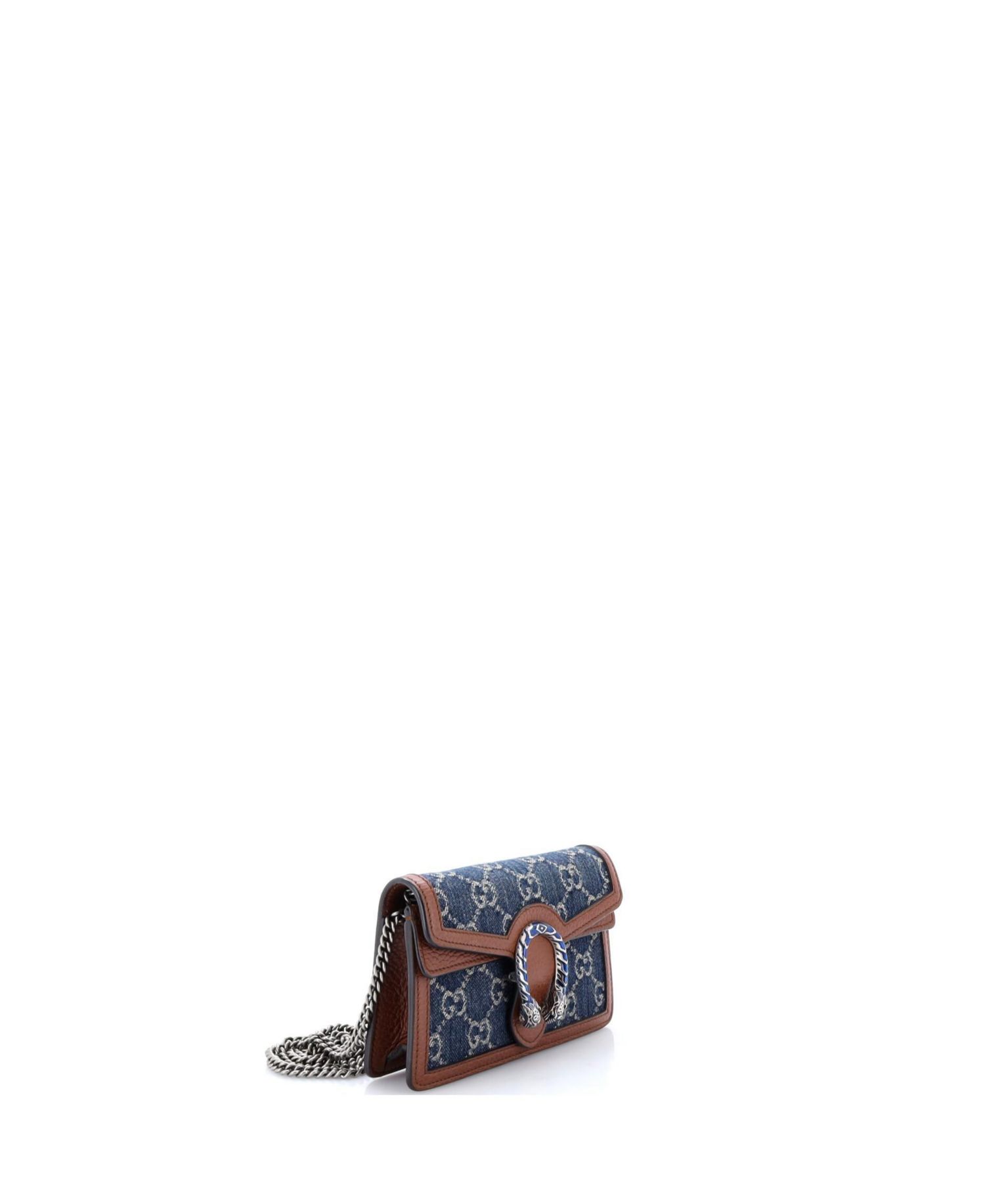 Super Mini Dionysus Bag GG Denim
