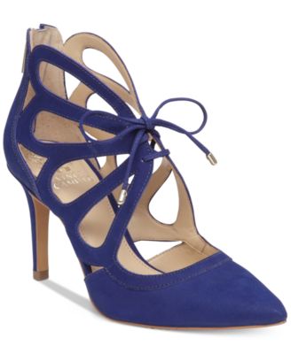 vince camuto lace pumps