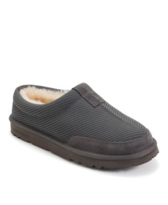 Men's Fireside by Grafton Sport Knit Water Repellent Twill Clog Slippers