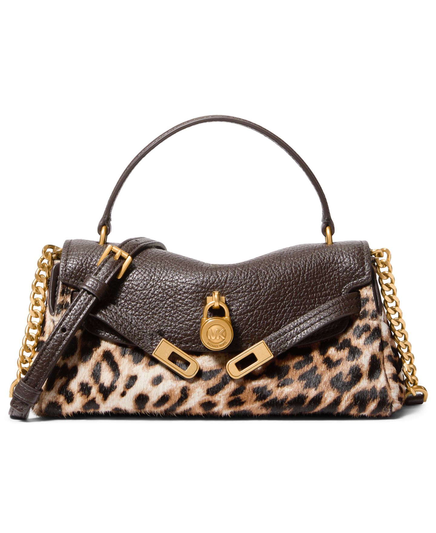 Женская сумка Michael Kors Hamilton Soft Extra Small Crossbody Handbag, цвет: Хаки — фото 1