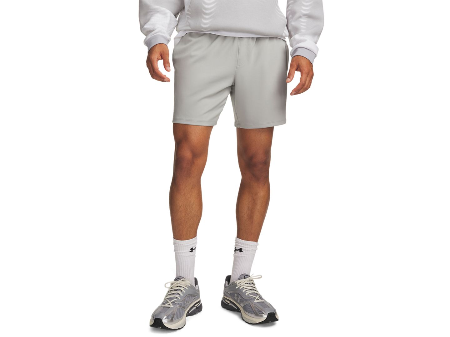 Мужские шорты Under Armour Motion Regular-Fit, цвет: 070 Титановый — фото 1