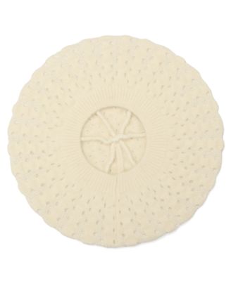 Women's Bubble Stitch Solid Beret