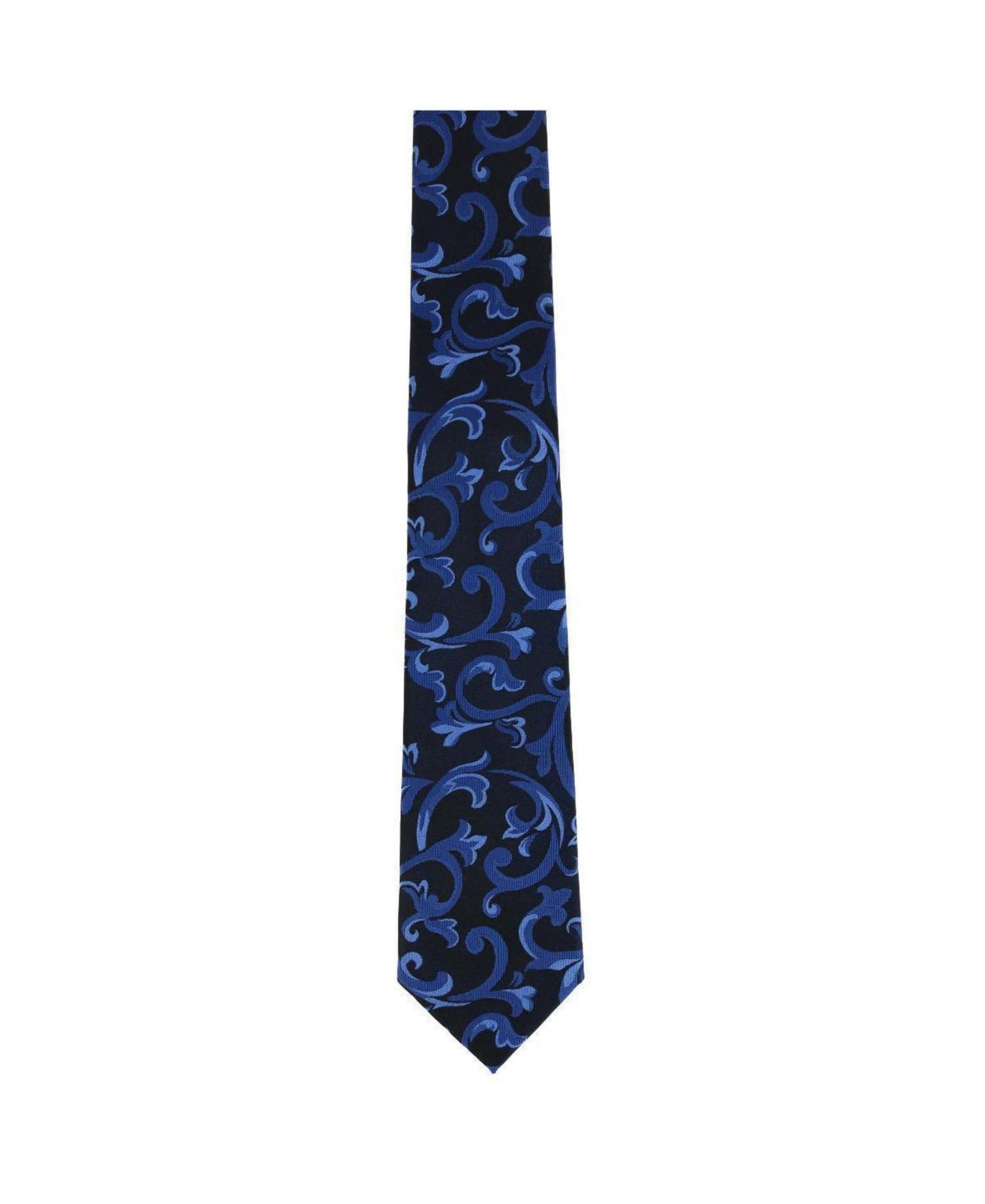 Men's Christian the Romantic Brocade Silk Necktie and Pocket Square Bundle