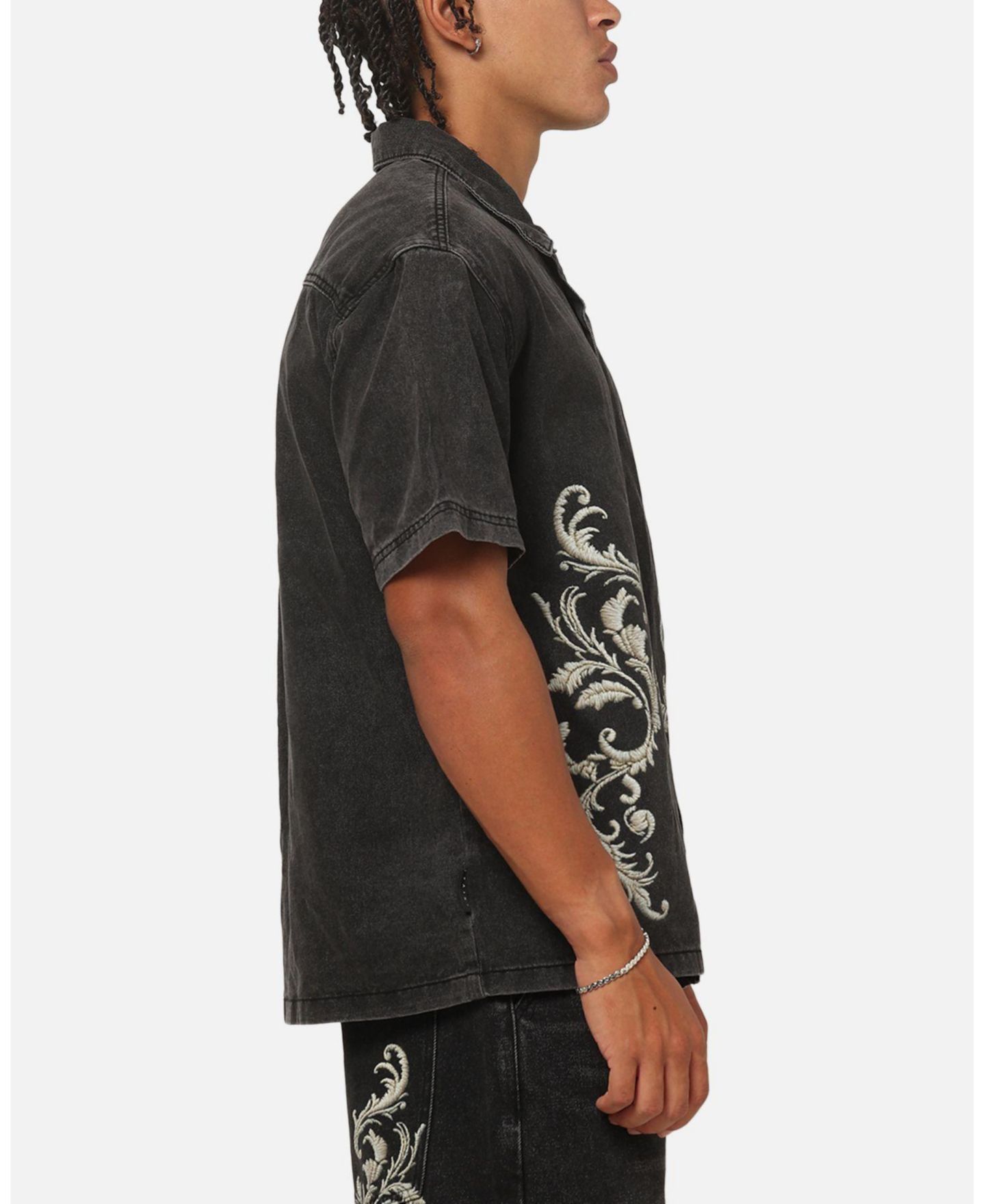 Мужская рубашка SAINT MORTA Baroque Button Up — фото 4