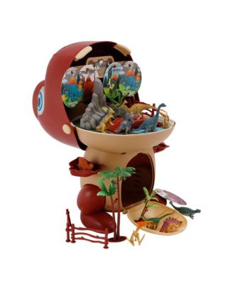 Dinosaur World Realistic T-Rex and Triceratops 41-Piece Playset, Ages 3+