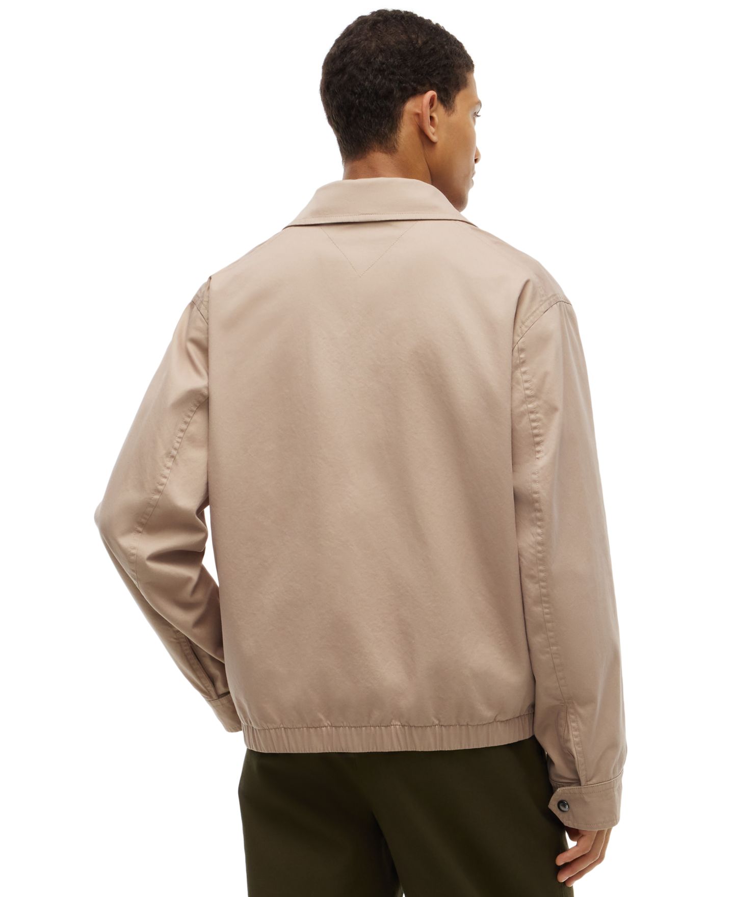 Мужская куртка Tommy Hilfiger Classic Full-Zip Ivy, цвет: Хаки — фото 4