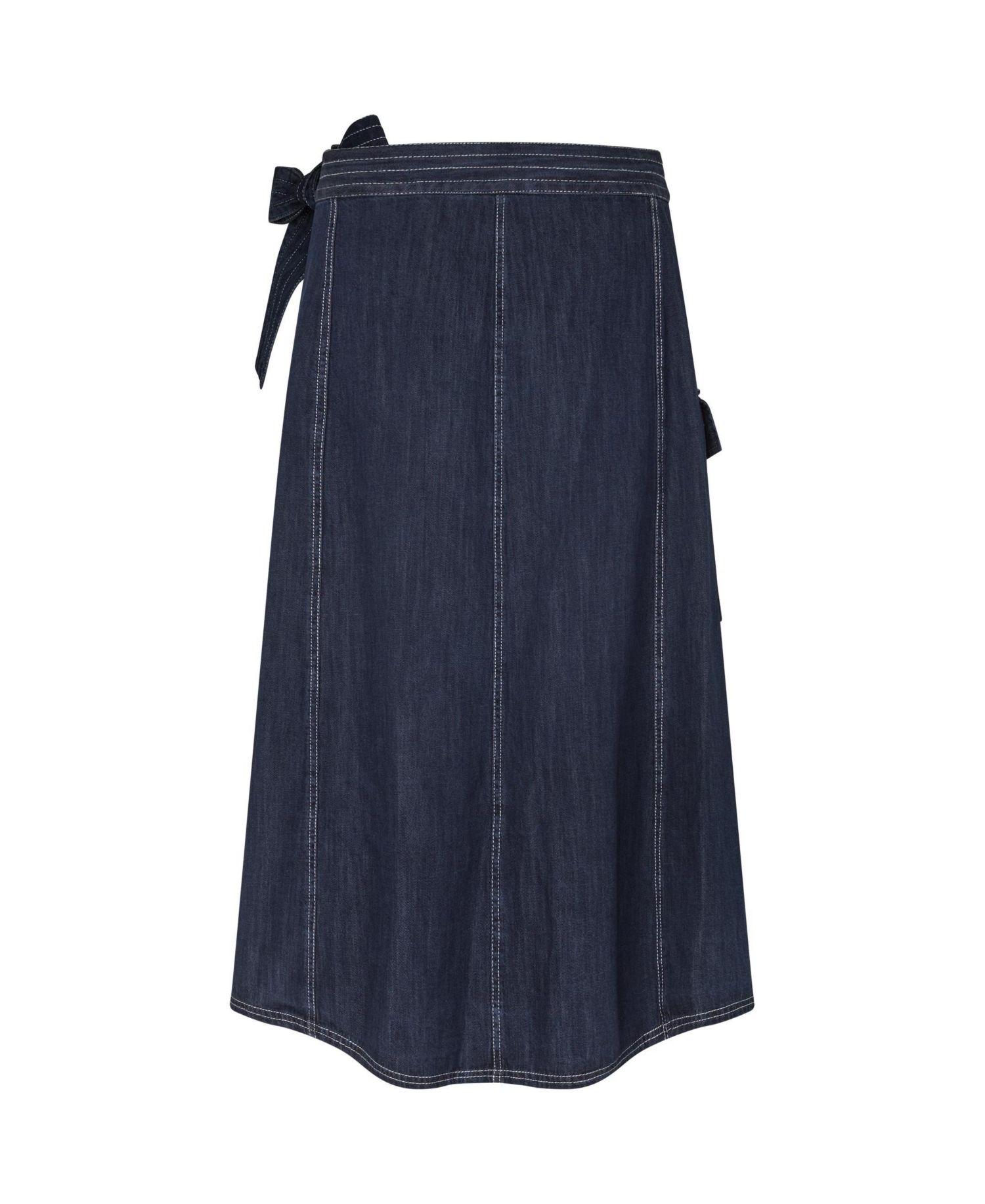 women's MaSanchiana Mid-Rise Wrap Skirt
