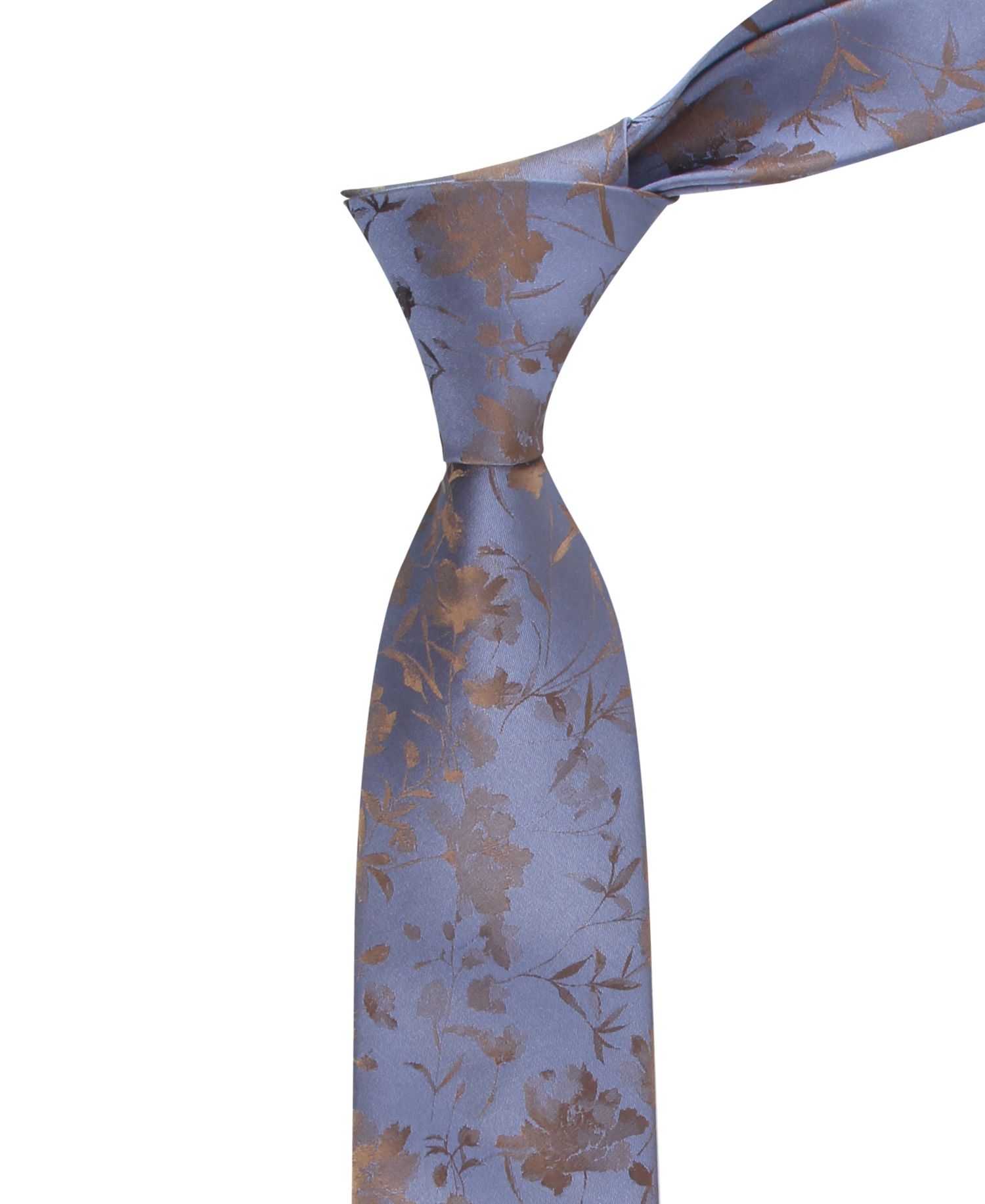 Men's Stony Botanical Print Tie