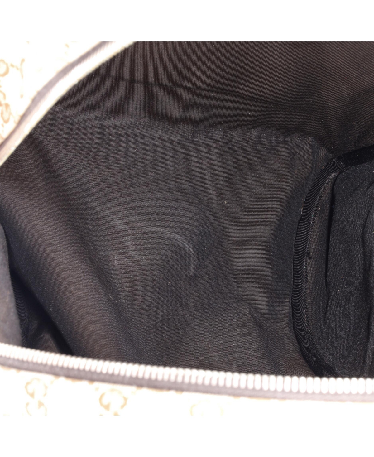 Pre-Owned Gucci Zip Around Travel Backpack Gg Canvas