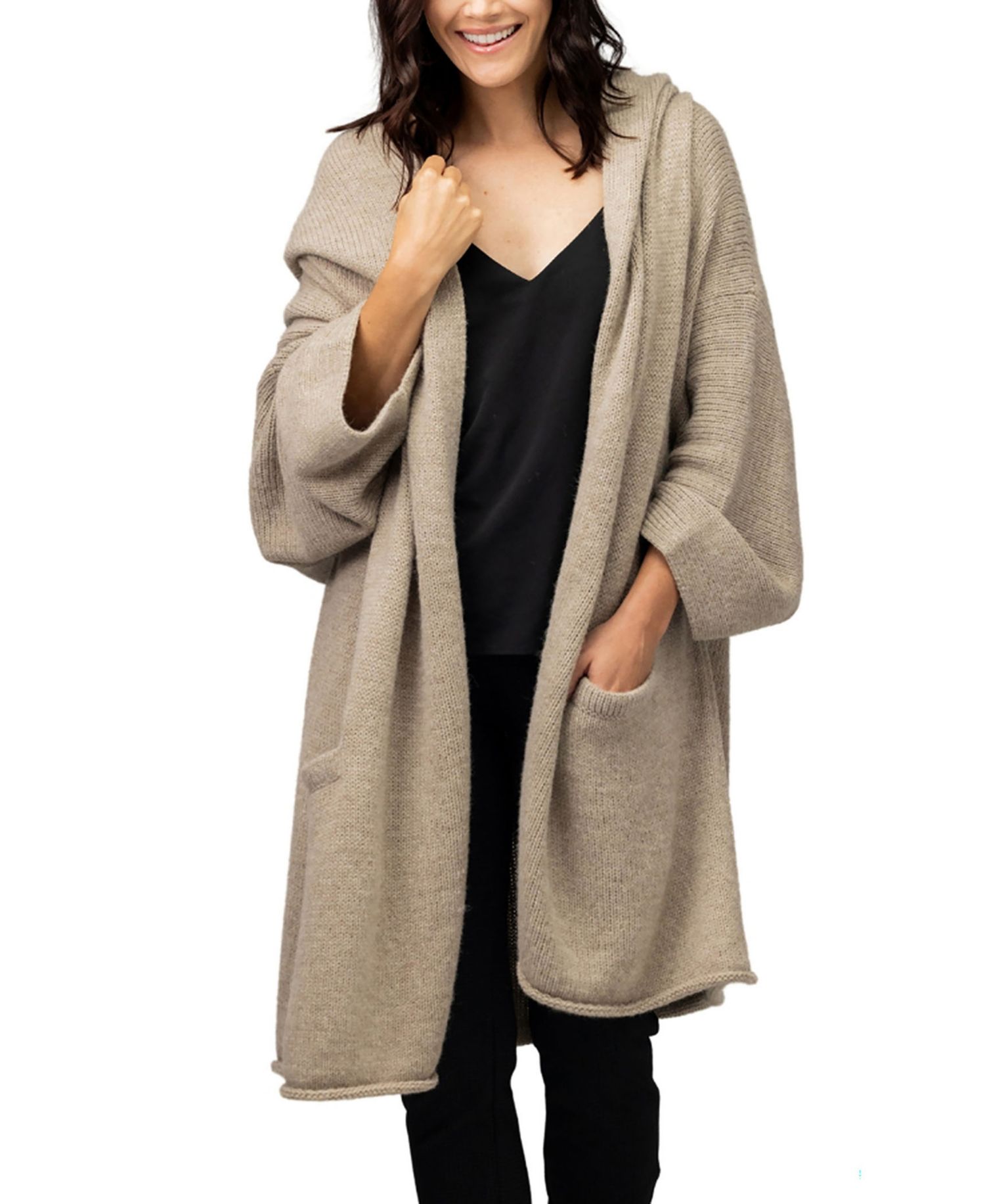 Regina Alpaca Long Sweater