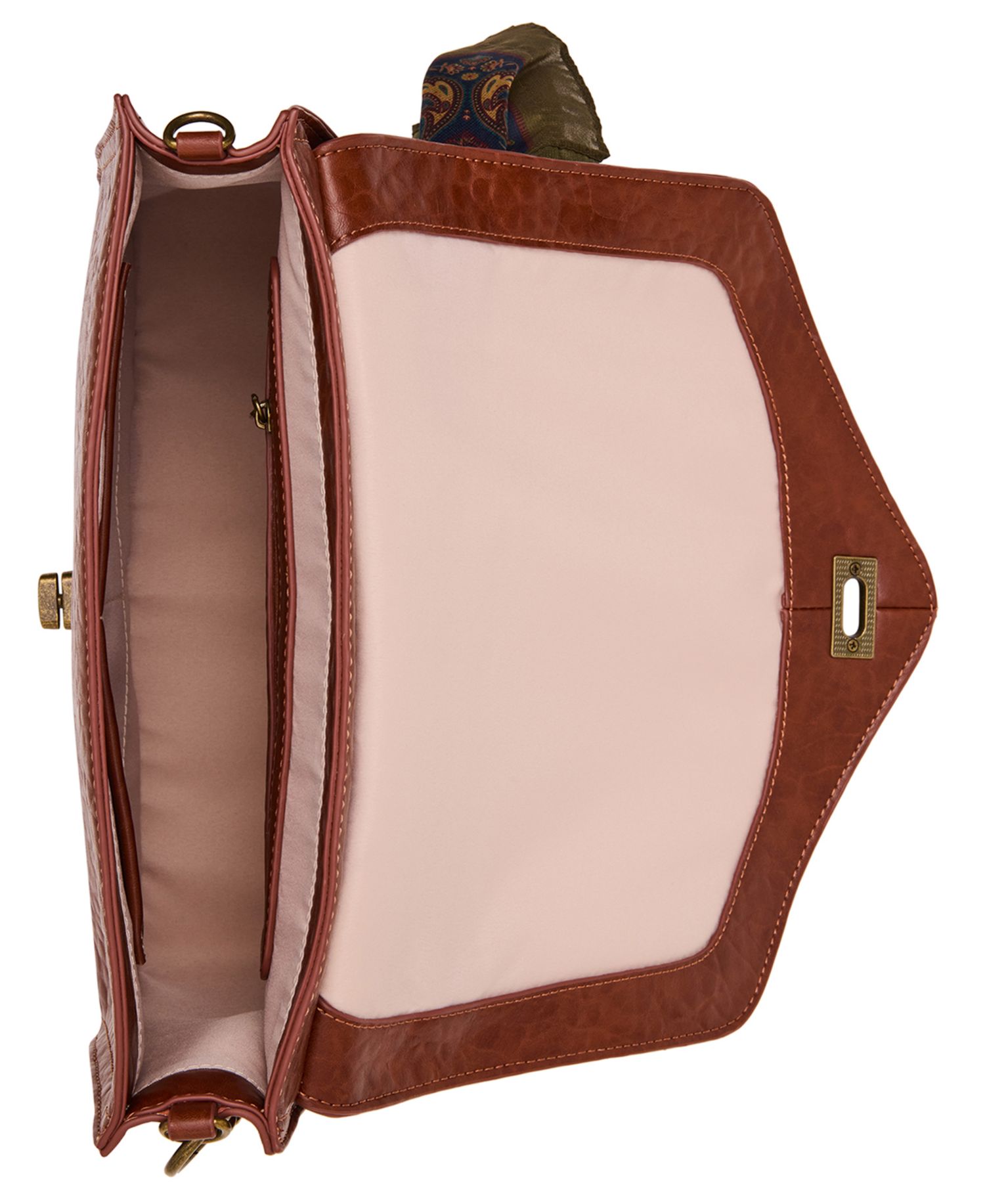 Theia Flap Small Satchel Handbag