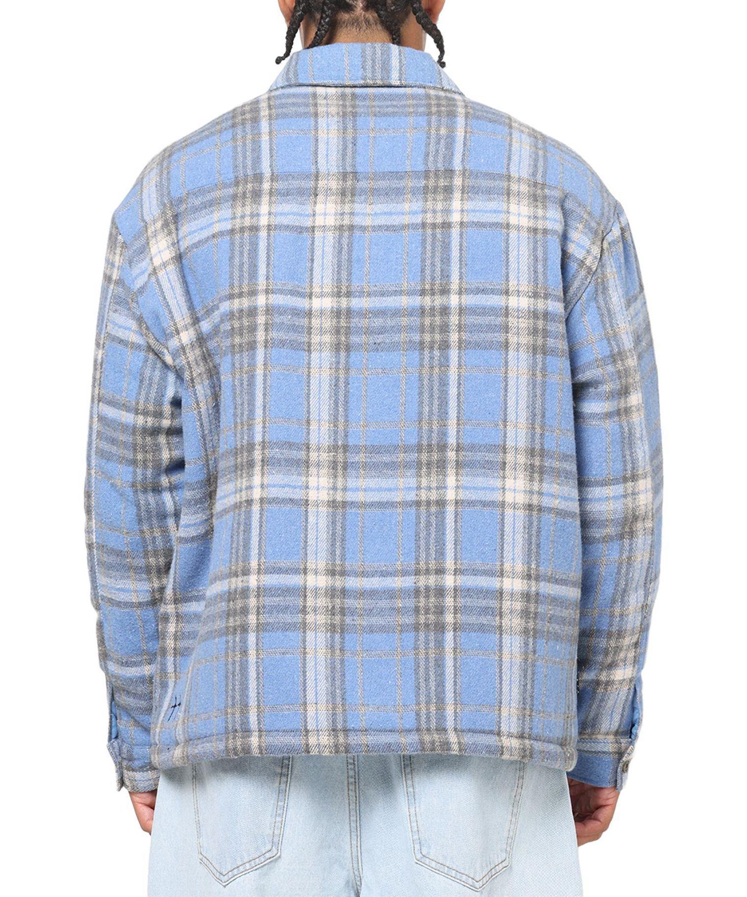 Men's Plaid Zip Jacket