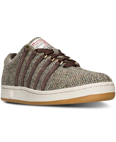 K-Swiss Men's The Classic '88 Harris Tweed Casual Sneakers from Finish Line