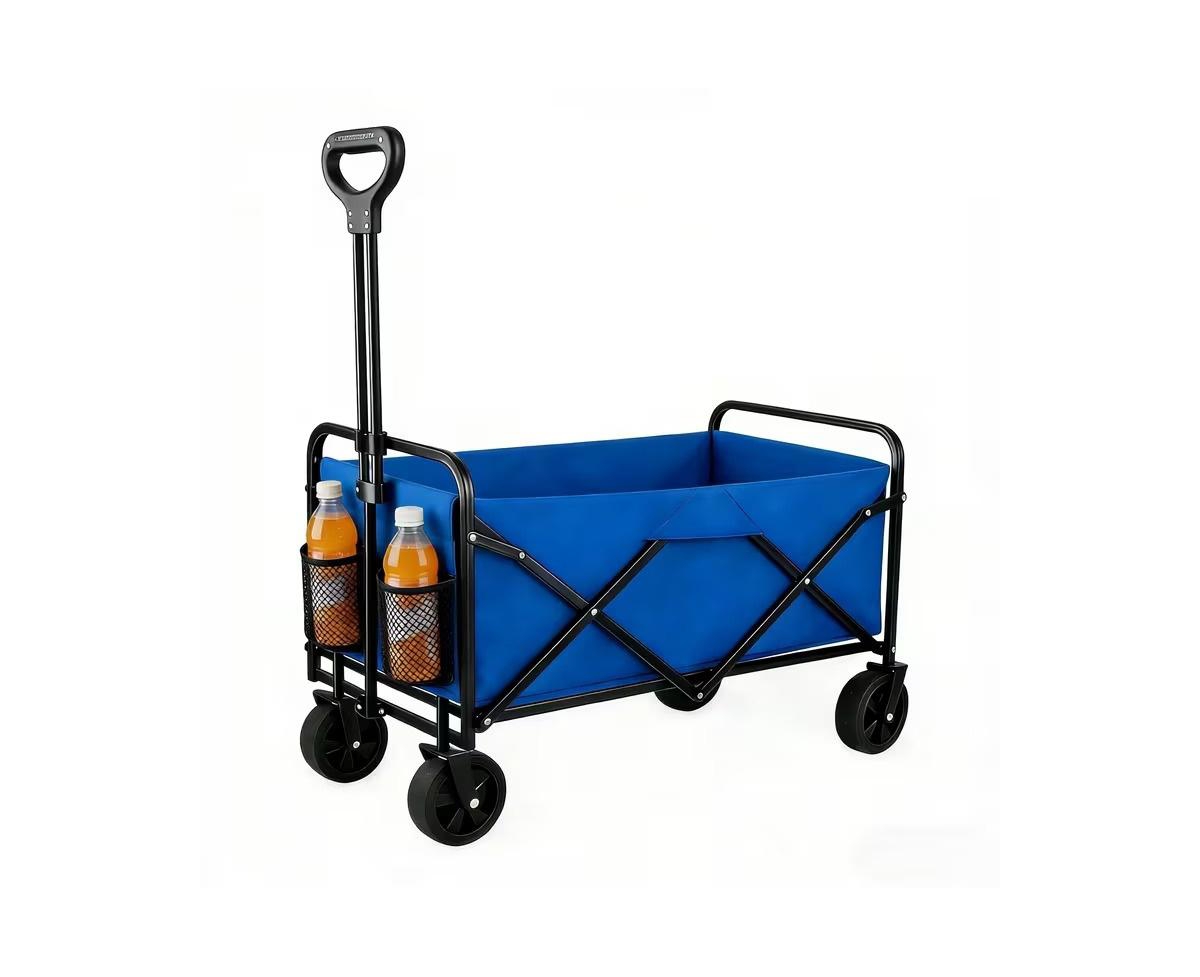 Mountaintop 680LBS Heavy Duty Folding Wagon Cart,All-Terrain Large Capacity,Camping Grocery Beach Sports Garden Home