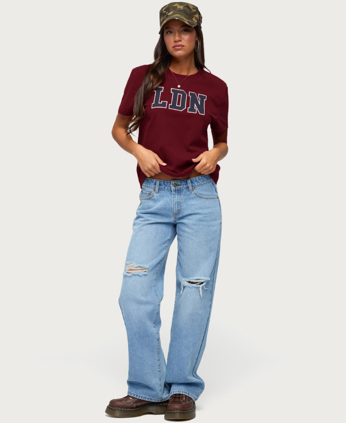 Edikted Women's Ldn Graphic Short-Sleeve T-Shirt