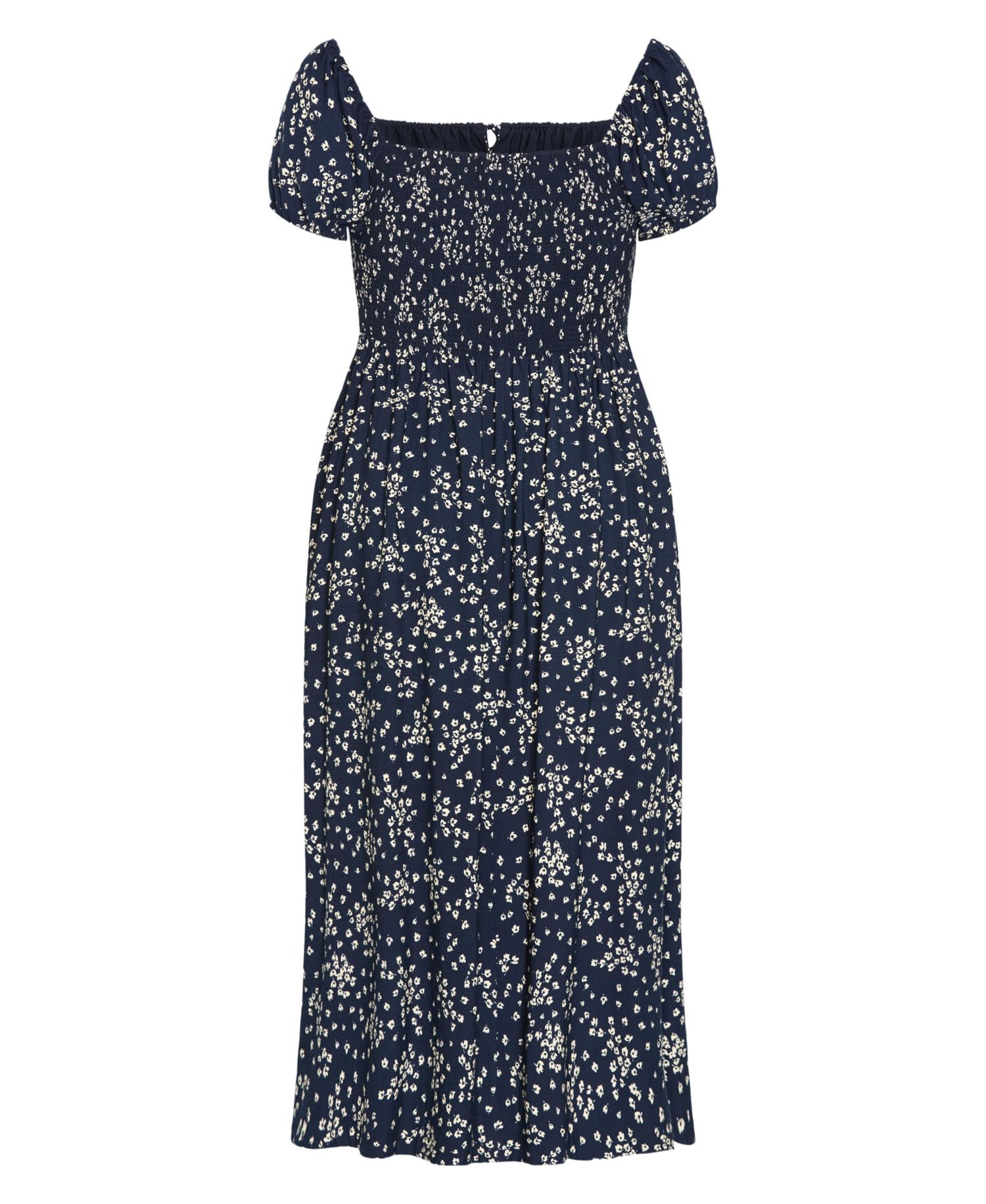Plus Size Abbigail Print Short-Sleeve Floral Maxi Dress