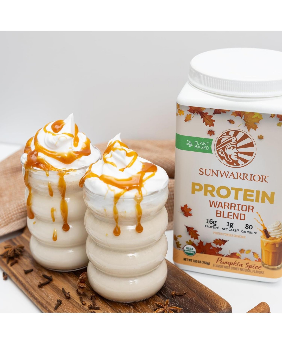 Sunwarrior Warrior Blend Pumpkin Spice 750 Gram