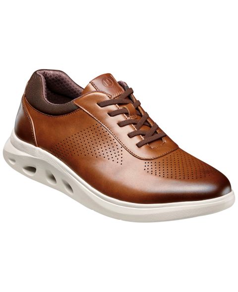 Мужские кроссовки Nunn Bush Ponte Round-Toe, цвет: Коньячный разноцветный