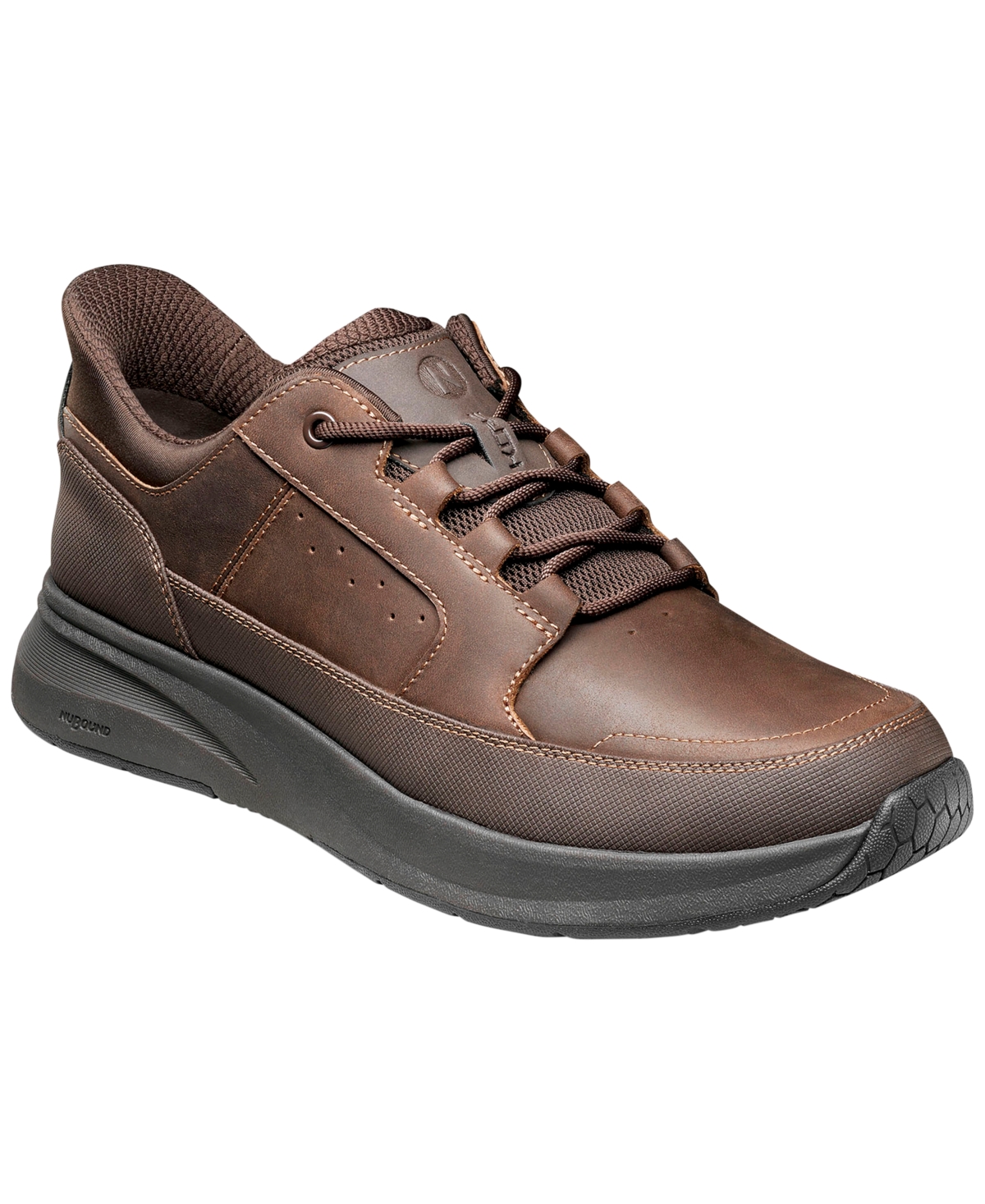 Nunn Bush Kore Taz Ez Hands Free Oxford Mens Walking Shoes, 8 1/2 Extra Wide, Brown