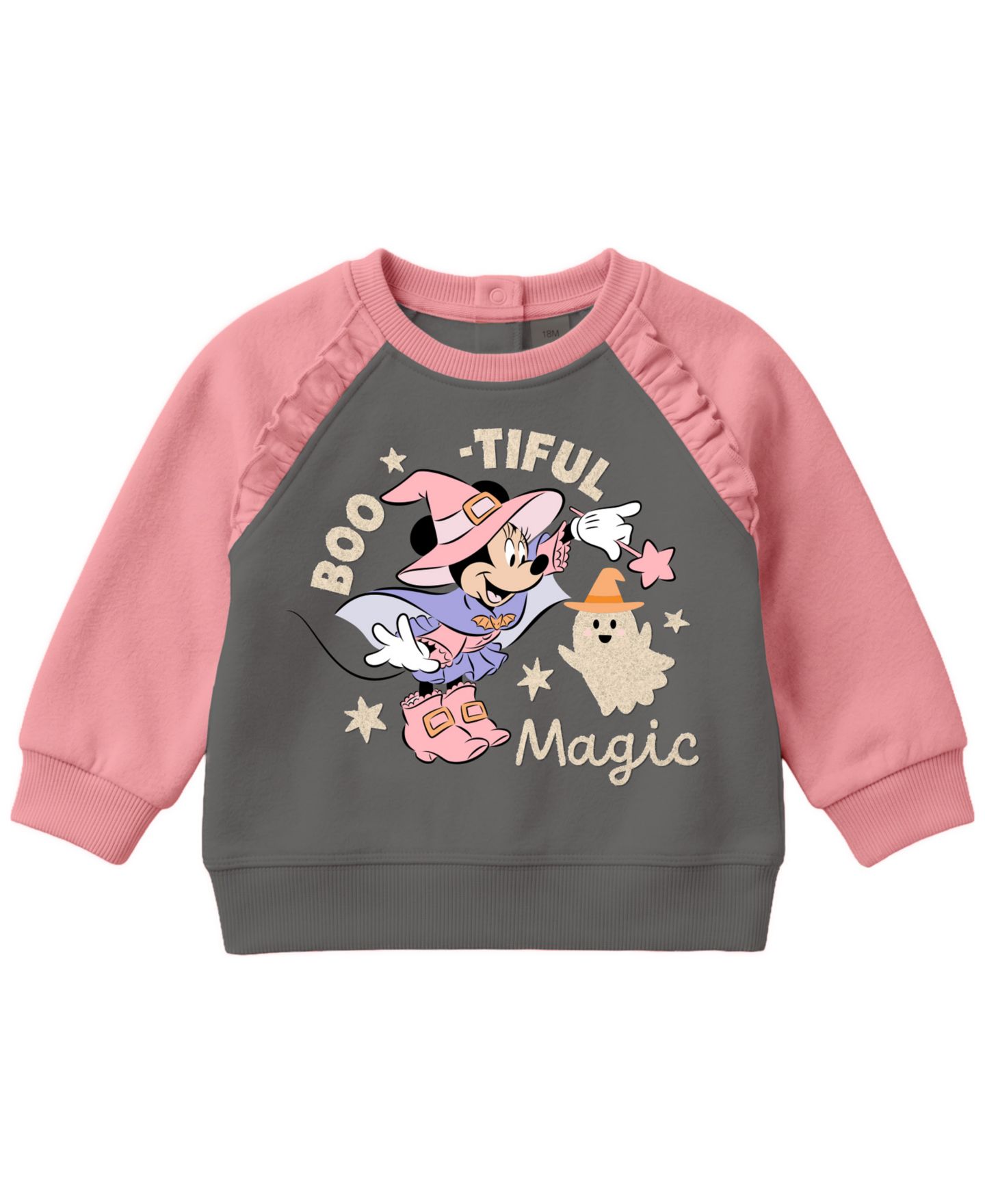 Комплект Disney Minnie Mouse Halloween Graphic Sweatshirt and Joggers, 2-Piece Set для девочек-малышей, цвет: Розовый — фото 2