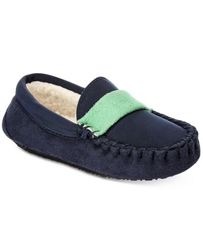 Stride Rite Moccasin Slippers, Toddler Boys (4.5-10.5) & Little Boys (11-3)