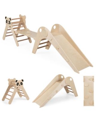 Montessori Foldable Climbing Triangle Set, 3-Piece