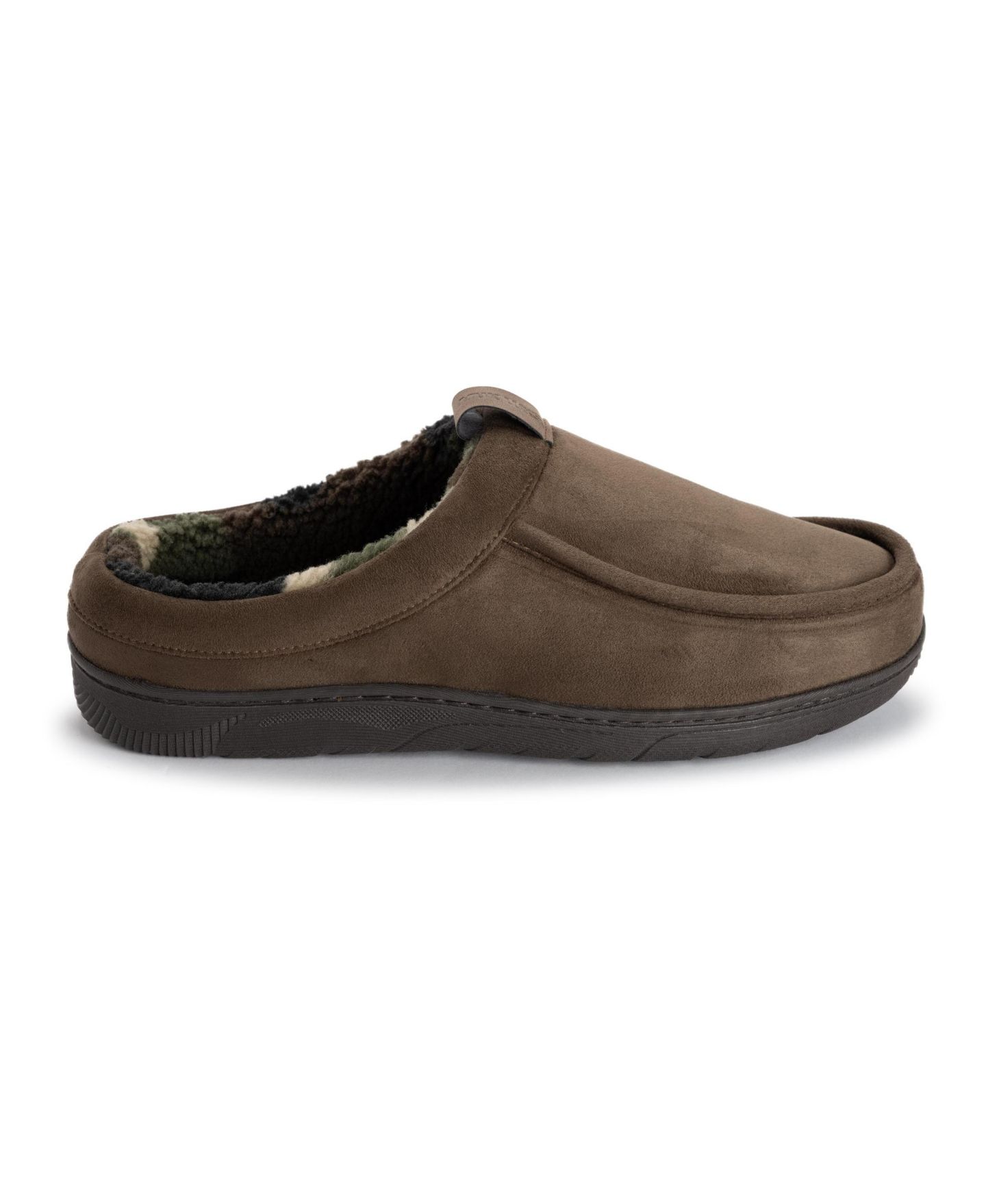 Мужские сабо MUK LUKS Miles Clog Slippers, цвет: Тёмный коричневый — фото 7