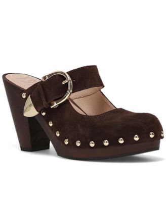 Women's Cindy Buckle Mule Clogs