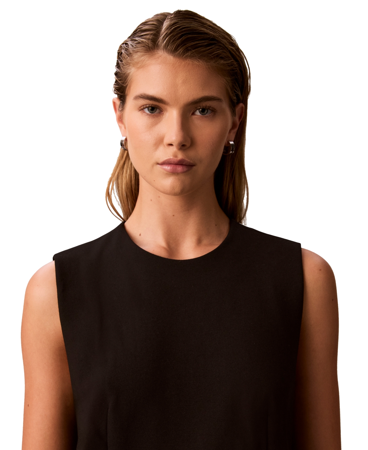 Calvin Klein Women's Sleeveless Crewneck Top