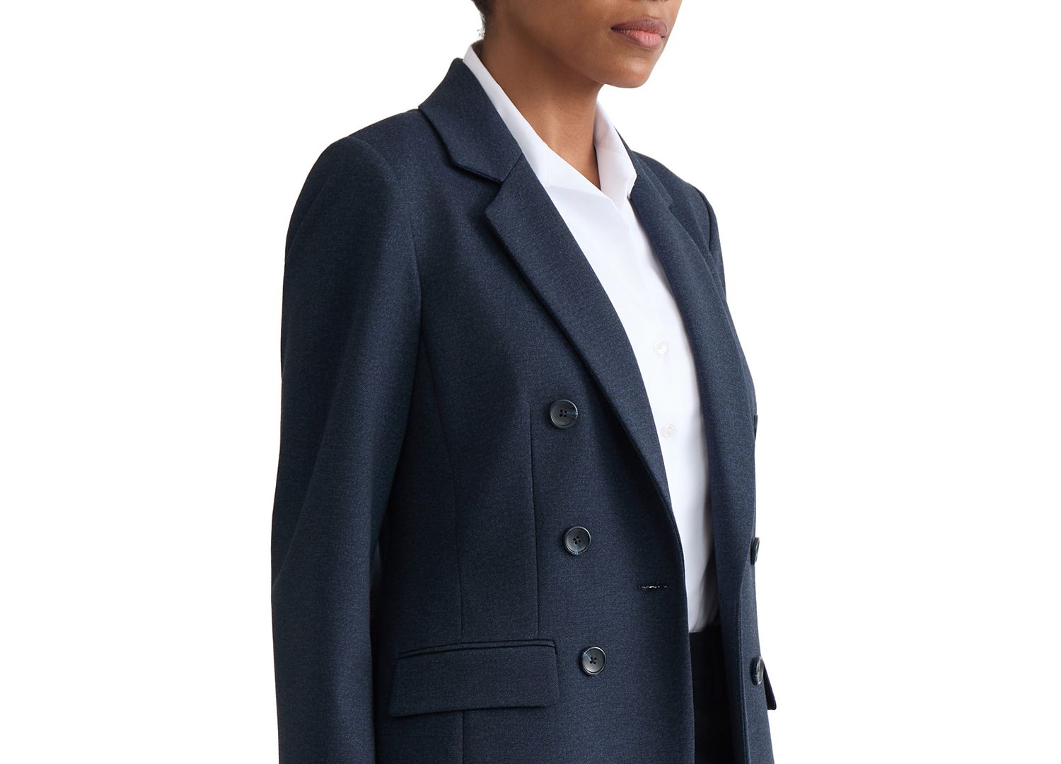 Petite Notch Collar Blazer