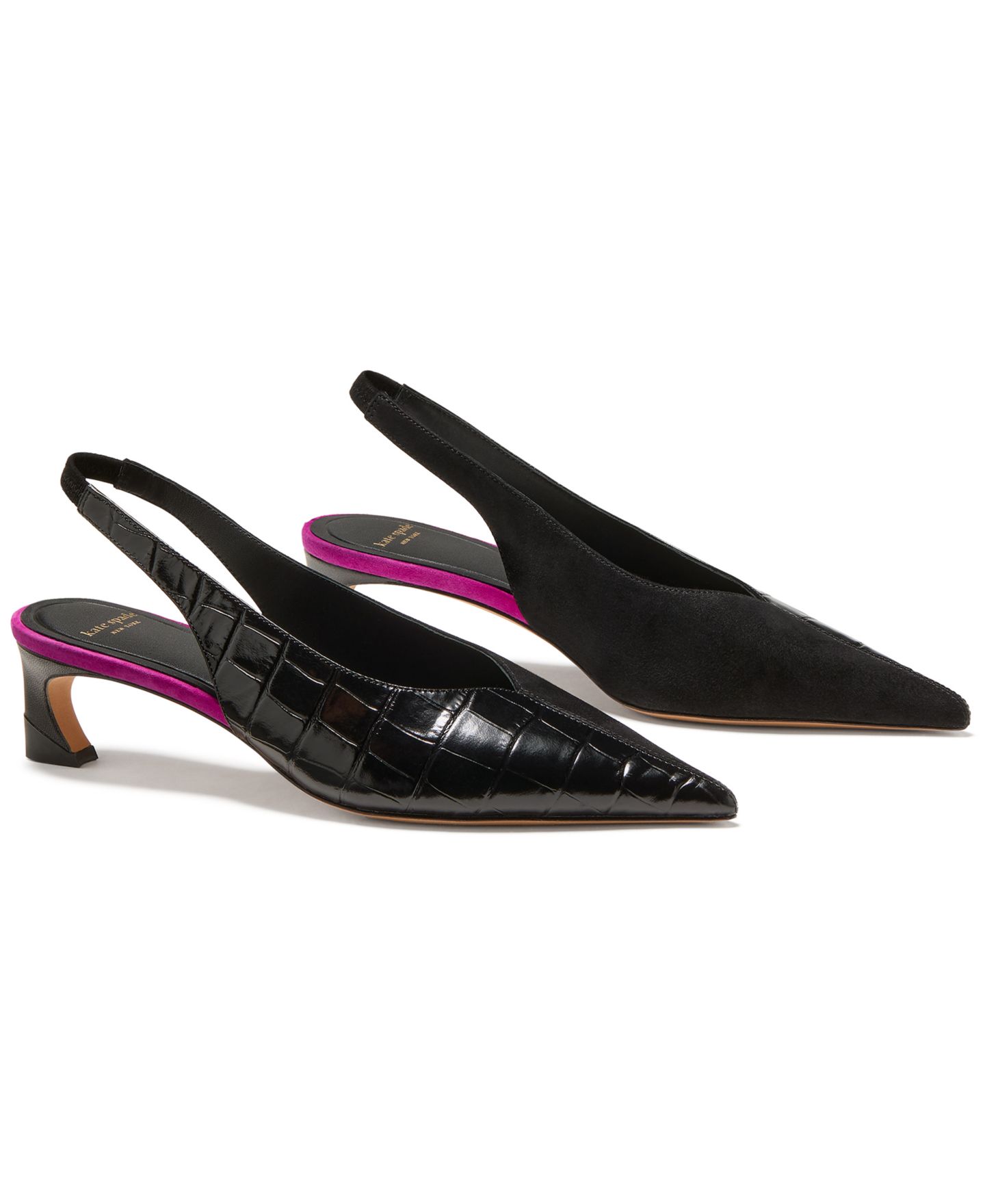 Женские туфли Kate Spade New York Viv Slingback, цвет: Чёрный — фото 5
