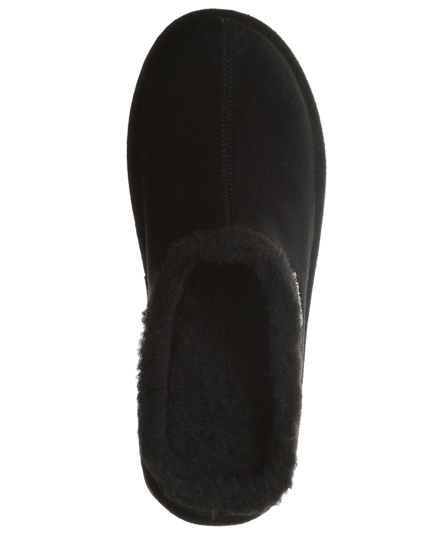 Женские сабо BEARPAW Izzy Platform Suede Slip-On, цвет: Чёрный — фото 4