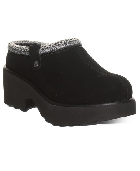 Женские сабо BEARPAW Haven Slip-On, цвет: Чёрный