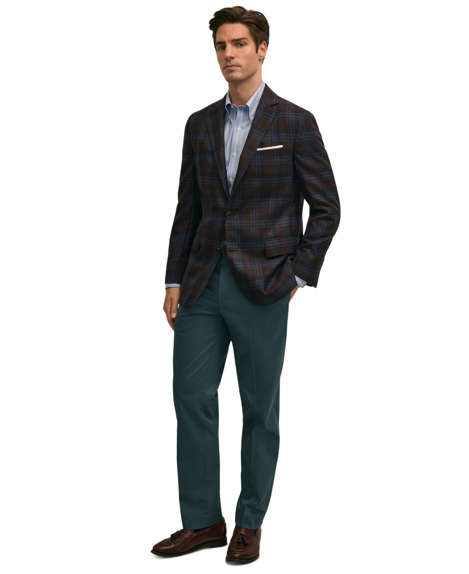 Men's Classic-Fit Notch-Lapel Blazer