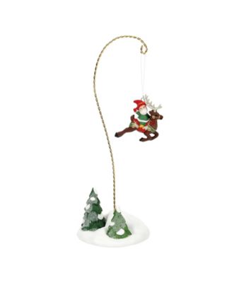 North Pole Village Elf Testflight Aerial, Set of 2