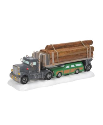 Snow Village I'm In Complete Control Christmas Vacation Figurine, Set of 2