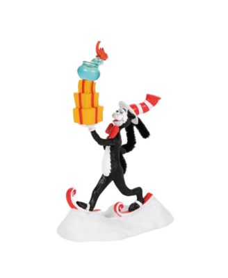 Grinch Village Looking' Dapper Cat In The Hat Figure