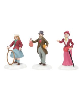Dickens Village Friends & Neighbors Figures, Set of 3