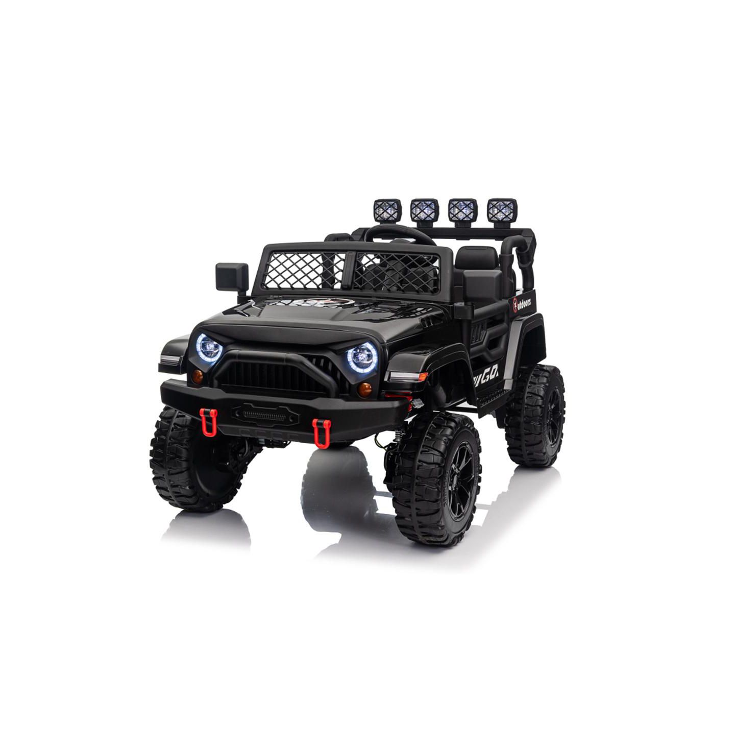 Детская игрушка YOBTOP 24V 7Ah 2-Seater Remote-Control 4WD Ride-On Jeep, Ages 3+ — фото 1