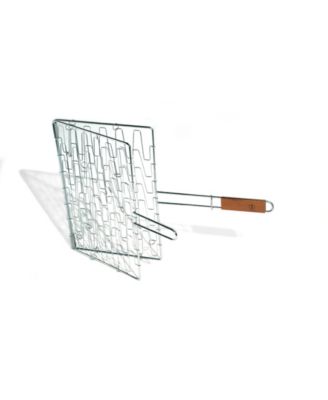 Flexible 25" Grill Basket with Rosewood Handle