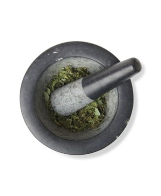 Black Granite 7" Mortar & Pestle